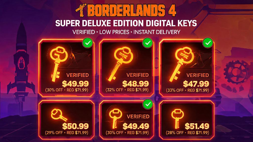 How to Find a Borderlands 4 Super Deluxe Edition Cheap Key Legally