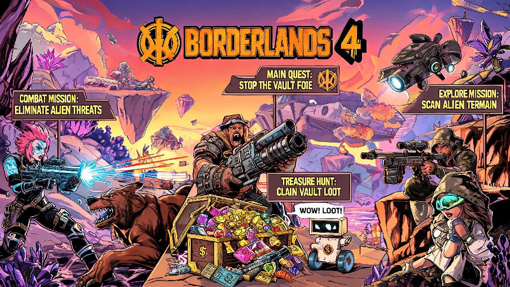 Borderlands 4 Mission List: Full Guide to Every Main, Side, and DLC Mission